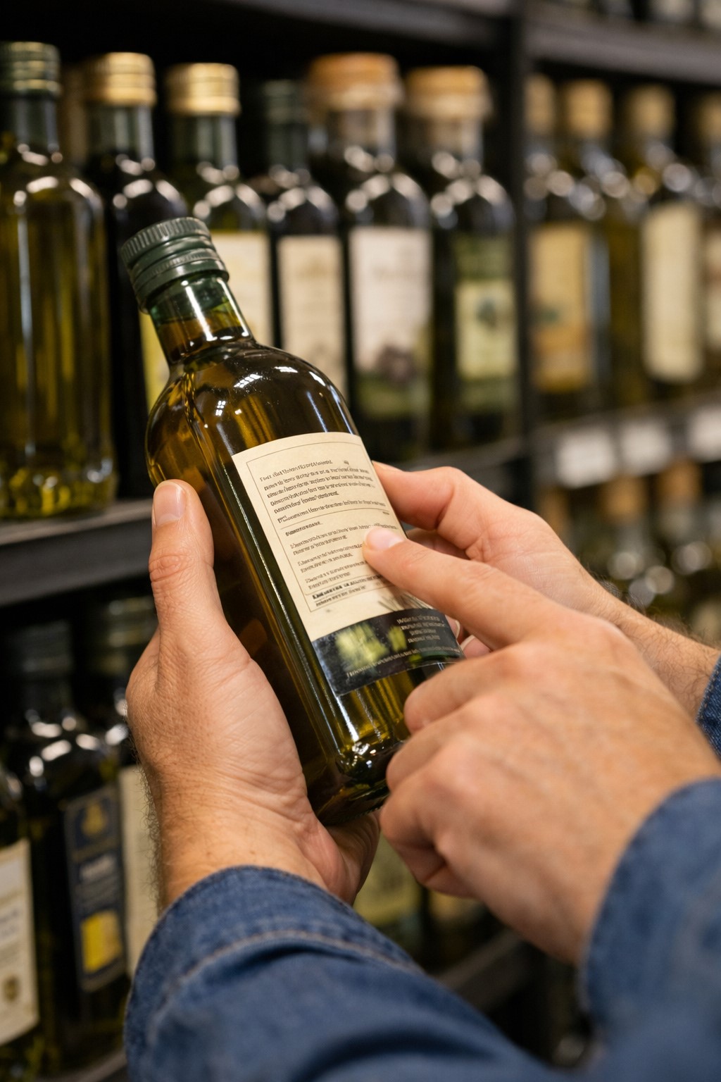 Cómo leer la etiqueta de un aceite de oliva virgen extra